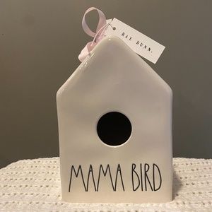 Rae Dunn Mama Bird Birdhouse